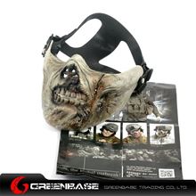 Picture of Zombie Army M05 Half-face Mask Corpse color GB10117 