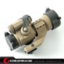 Picture of Tactical 1X32 Cantilever Mount Red Dot Rifle Scope with Kill Flash Fit 20mm Weaver Rail Dark Earth NGA0234