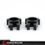 Picture of See-Through High Profile 1 inch Scope Rings for Dovetail NGA0849 