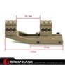 Picture of Tactical Top Rail extend 25.4mm Ring Mount Dark Earth NGA0132 