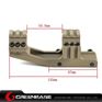 Picture of Tri-Side Rail extend 25.4 mm Ring Mount Dark Earth NGA0143 