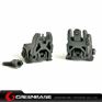 Picture of Unmark G3 Polymer Front & Rear Folding Sights Black GTA1019 