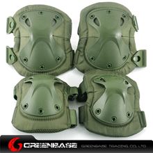 Picture of GB HT Elbow & KNEE Protective Pads Green NGA0340 