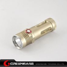 Picture of GB S2 2-Modes 1000 Lumens CREE XM-L T6 LED Flashlight Gold NGA0465 