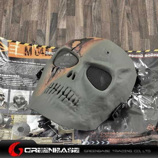 Picture of M01 CS Mask Skull Skeleton  Full Face Protect Mask Olive Drab GB10242 
