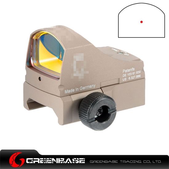 Picture of GB DT sightC Red point Dark Earth NGA1061