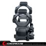 Picture of NB Tactical Top Rail Extend 30/25mm Ring Weaver QD Mount Adapter Fits 20mm Weaver Rail Base Black NGA1136