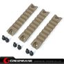 Picture of Polymer Rail Sections for G36/G36C Dark Earth NGA0378 