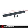 Picture of NB 140mm 20mm Picatinny Rail Weaver Mount Base 12 Slots for Hunting Rifle Scope Black GTA1489 