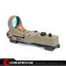 Picture of GB Tactical Railway Reflex Sight Red Dot For 20 Rail Dark Earth NGA1237