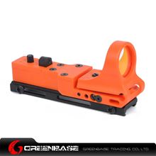 Picture of GB Tactical Railway Reflex Sight Red Dot For 20 Rail Orange NGA1239