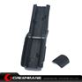 Picture of Unmark Nylon Foregrip Triangle Angled Fore Grip Version 1.0 AFG1 AR 15 Accessories Fit Picatinny Rai Black GTA1078 