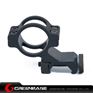 Picture of Unmark Offset Flashlight 1 inch Ring Mount Black NGA0346 