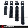 Picture of  EX 254 Polymer Rail Sections For MP handguard Black NGA0196 