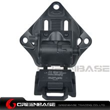Picture of GB L4 G19 Fast Helmet Mount NVG Bump Mount Adjustable Height Lightweight Black NGA1351