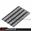 Picture of Ladder 18 Slots Low Profile Rail Covers 4pcs/pack Black NGA0084 