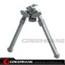 Picture of Tactical 6.5-9 Inches Adjustable Bipod M-lock Rail Aluminum Polymer For Rifle NGA2072 NGA1816