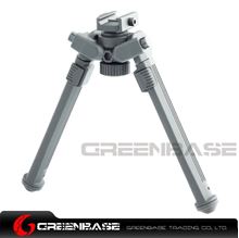 Picture of Tactical 6.5-9" Adjustable Bipod 20mm Picatinny Rail Mount Adapter for Rifle NGA2073 NGA1820