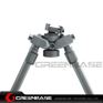 Picture of Tactical 6.5-9" Adjustable Bipod 20mm Picatinny Rail Mount Adapter for Rifle NGA2073 NGA1820