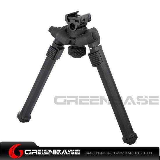 Picture of Tactical Adjustable Bipod Mount Picatinny Rail Mount Bipod Aluminum Polymer NGA1820 NGA2073