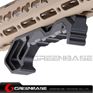 Picture of  Unmark CNC Aluminum Alloy Foregrip MOD Angled Grip AR10 AR15 Accessories Fit M-LOK and Keymod System NGA1375